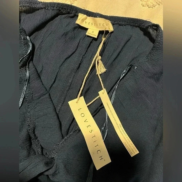 Lovestitch Empire Waist Tiered Maxi Dress Blue - Picture 5 of 5